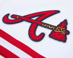 MLB ATLANTA BRAVES CLASSIC CHENILLE MEN'S SHORT (WHITE)