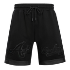 MLB ATLANTA BRAVES TRIPLE BLACK PRO TEAM MEN'S SHORT (BLACK)