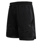 MLB ATLANTA BRAVES TRIPLE BLACK PRO TEAM MEN'S SHORT (BLACK)