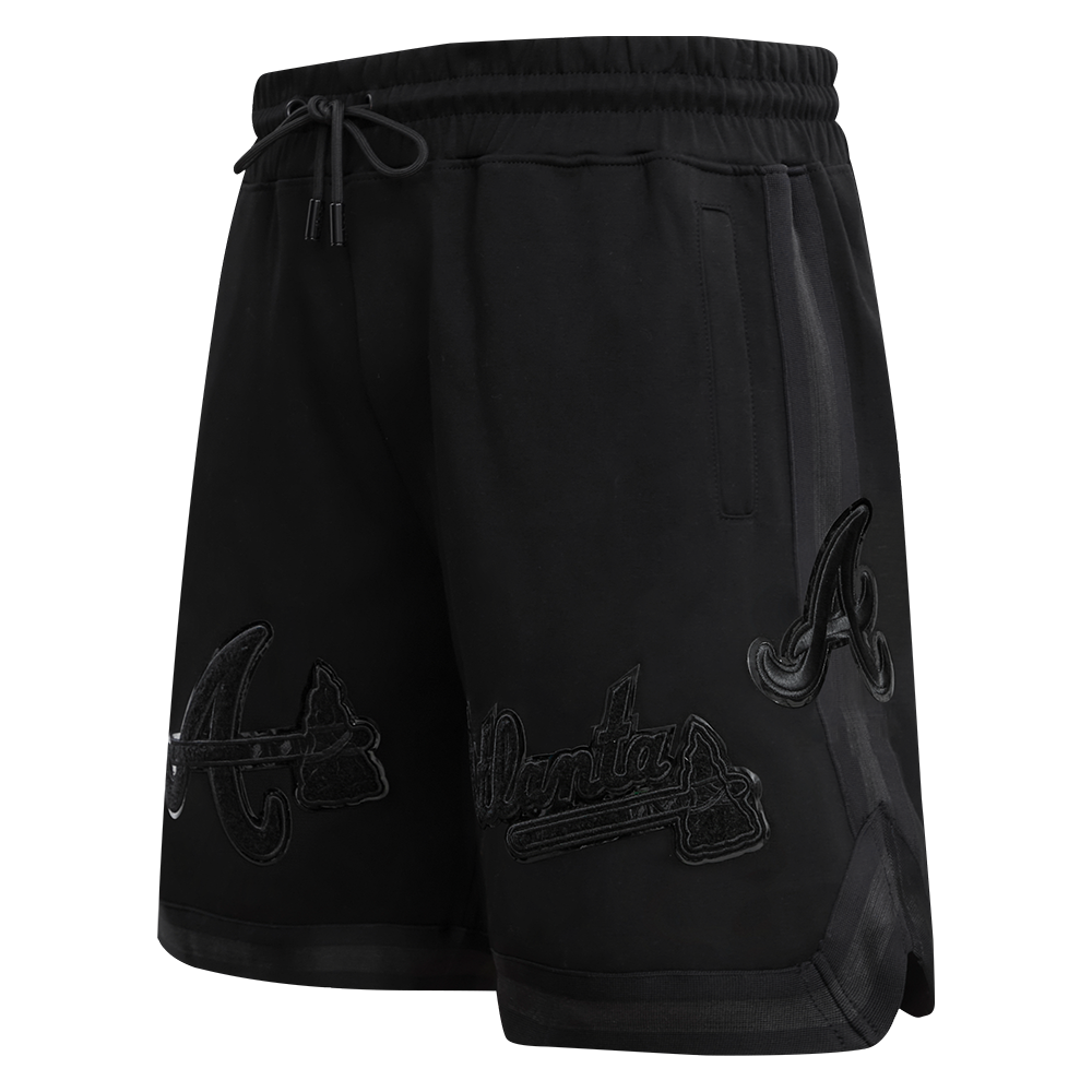 MLB ATLANTA BRAVES TRIPLE BLACK PRO TEAM MEN'S SHORT (BLACK)