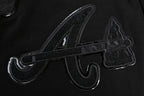 MLB ATLANTA BRAVES TRIPLE BLACK PRO TEAM MEN'S SHORT (BLACK)