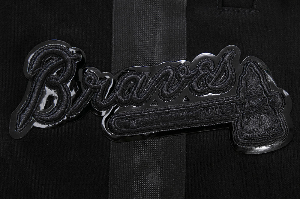 MLB ATLANTA BRAVES TRIPLE BLACK PRO TEAM MEN'S SHORT (BLACK)