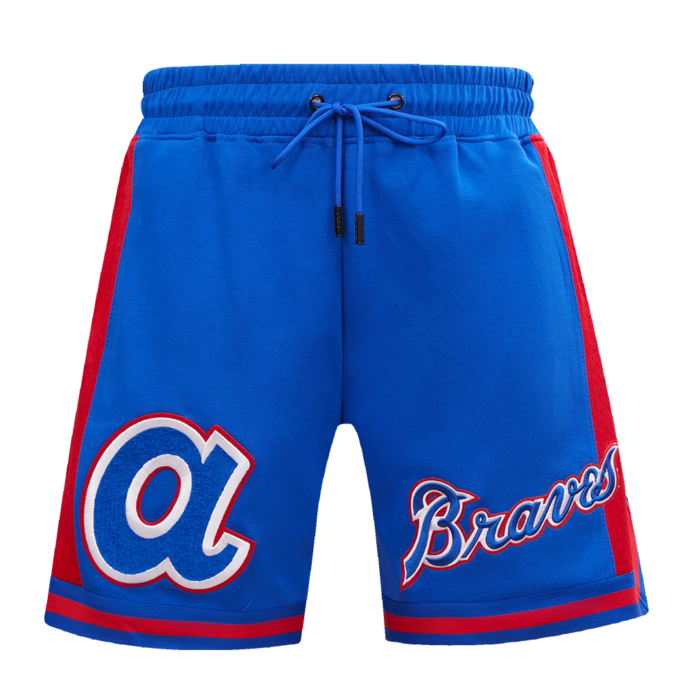 MLB ATLANTA BRAVES RETRO CLASSIC SHORT 2.0 POUR HOMME (BLEU ROYAL/ROUGE)