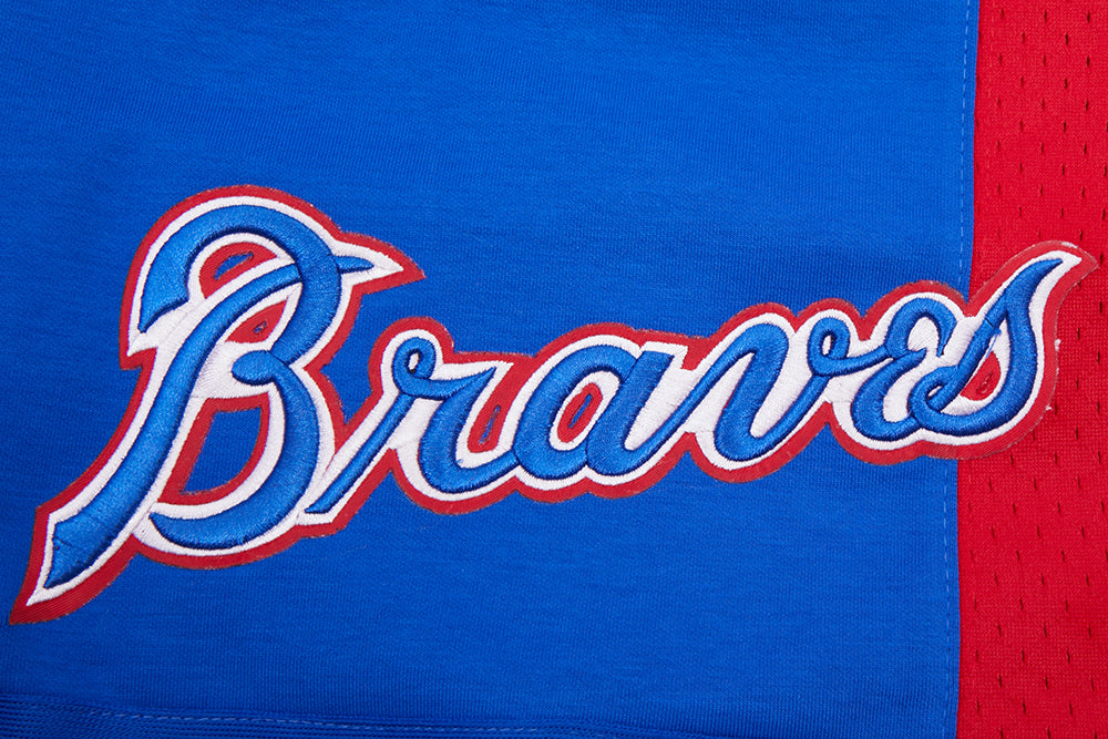 MLB ATLANTA BRAVES RETRO CLASSIC SHORT 2.0 POUR HOMME (BLEU ROYAL/ROUGE)