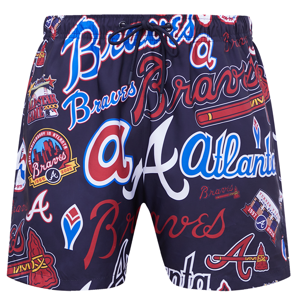 MLB ATLANTA BRAVES TOSS LOGO SHORT TISSÉ POUR HOMME (1AB)