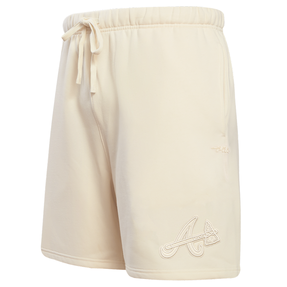 MLB ATLANTA BRAVES NEUTRAL MEN'S SHORT (EGGSHELL)