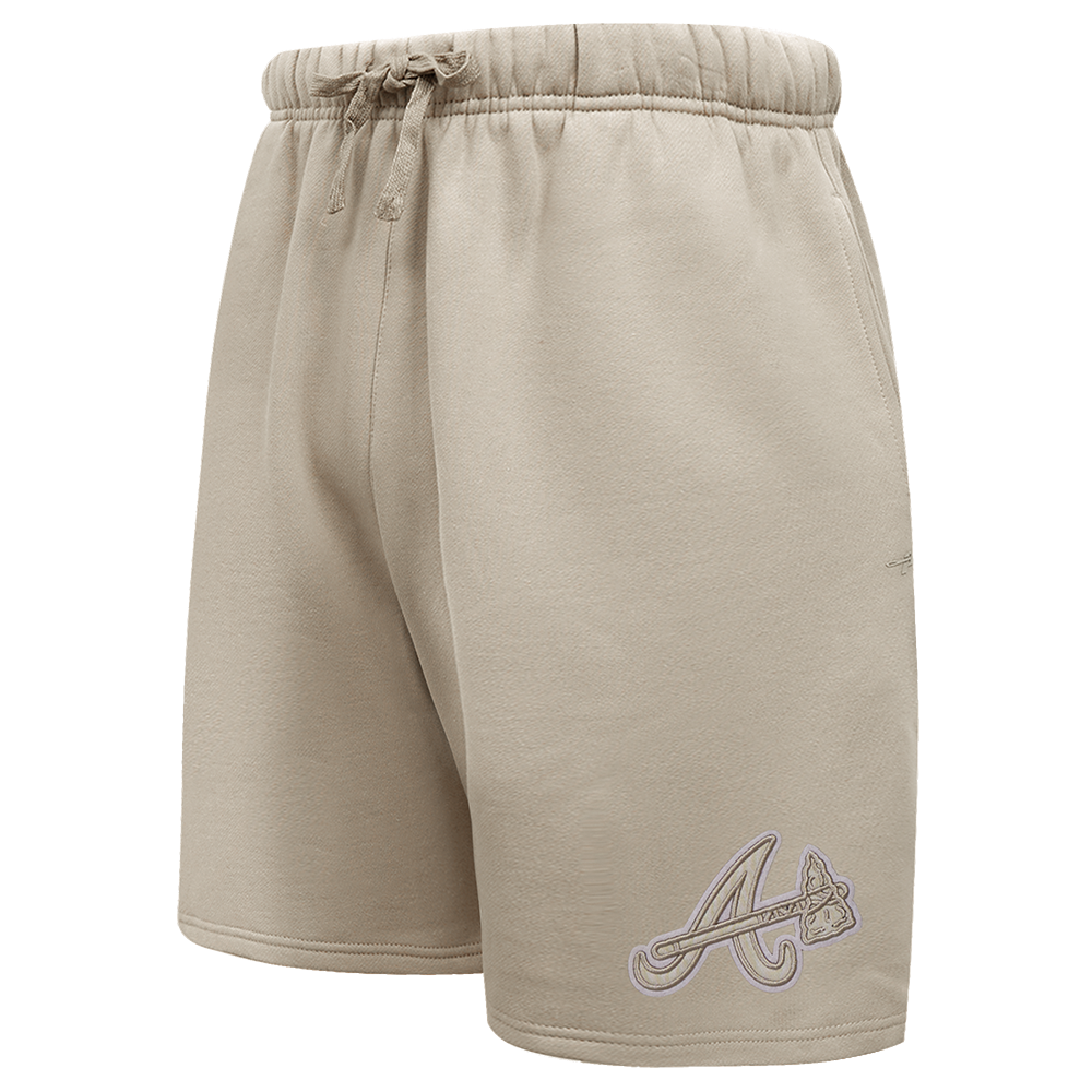 MLB ATLANTA BRAVES NEUTRAL MEN'S SHORT (TAUPE)