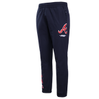 MLB ATLANTA BRAVES CLASSIC WIND SUIT MEN'S WOVEN PANT (MIDNIGHT NAVY)
