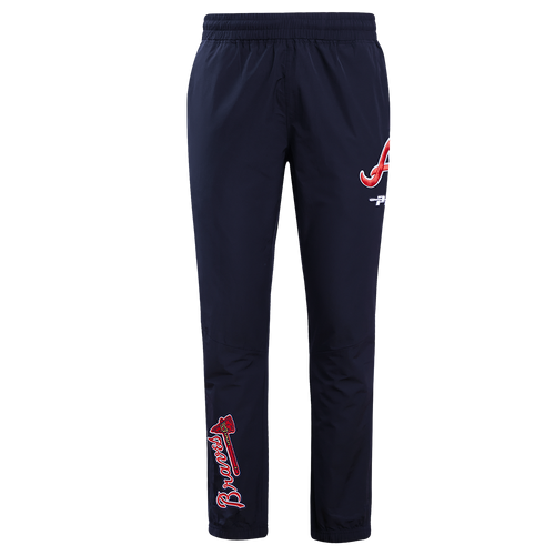 MLB ATLANTA BRAVES CLASSIC WIND SUIT MEN'S WOVEN PANT (MIDNIGHT NAVY)