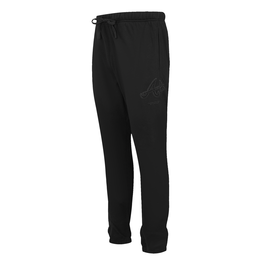 MLB ATLANTA BRAVES NEUTRAL PANTALON OUATÉ POUR HOMME (NOIR)