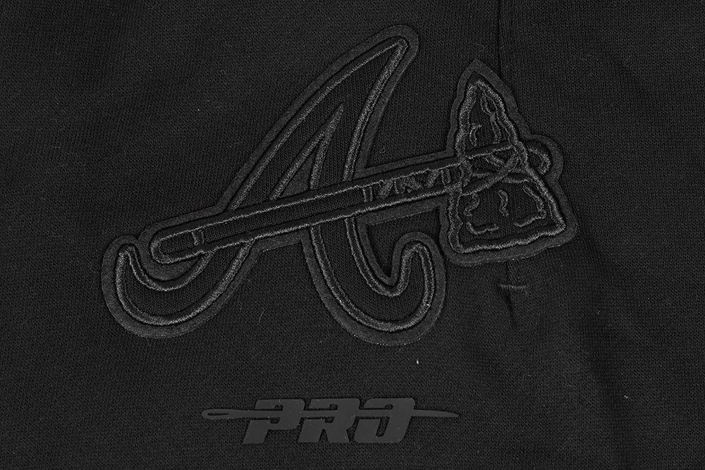MLB ATLANTA BRAVES NEUTRAL PANTALON OUATÉ POUR HOMME (NOIR)