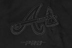 MLB ATLANTA BRAVES NEUTRAL PANTALON OUATÉ POUR HOMME (NOIR)