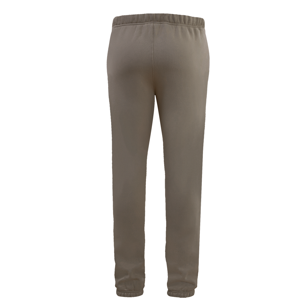 MLB ATLANTA BRAVES NEUTRAL MEN'S  FLC SWEATPANT (DARK TAUPE)