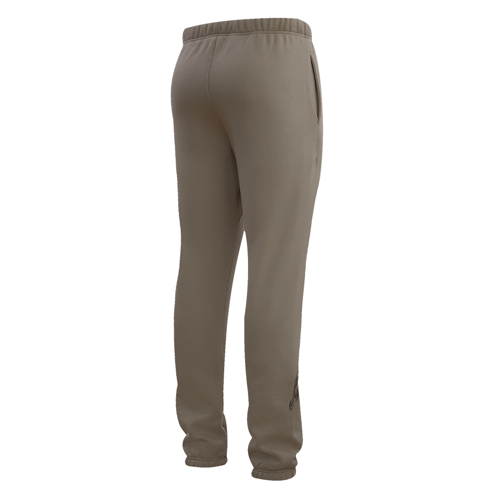 MLB ATLANTA BRAVES NEUTRAL MEN'S  FLC SWEATPANT (DARK TAUPE)