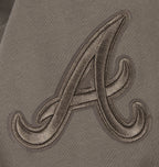 MLB ATLANTA BRAVES NEUTRAL MEN'S  FLC SWEATPANT (DARK TAUPE)