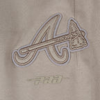 MLB ATLANTA BRAVES NEUTRAL PANTALON OUATÉ POUR HOMME (TAUPE)