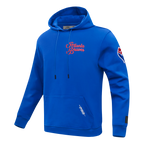 MLB ATLANTA BRAVES SOUVENIR MEN'S FLC PO HOODIE (ROYAL BLUE)