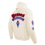MLB ATLANTA BRAVES BEST OF MEN'S DROP SHOULDER FLC PO HOODIE (EGGSHELL)