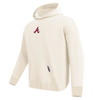 MLB ATLANTA BRAVES CLASSIC ICON MEN'S SWEATSHIRT (EGGSHELL)
