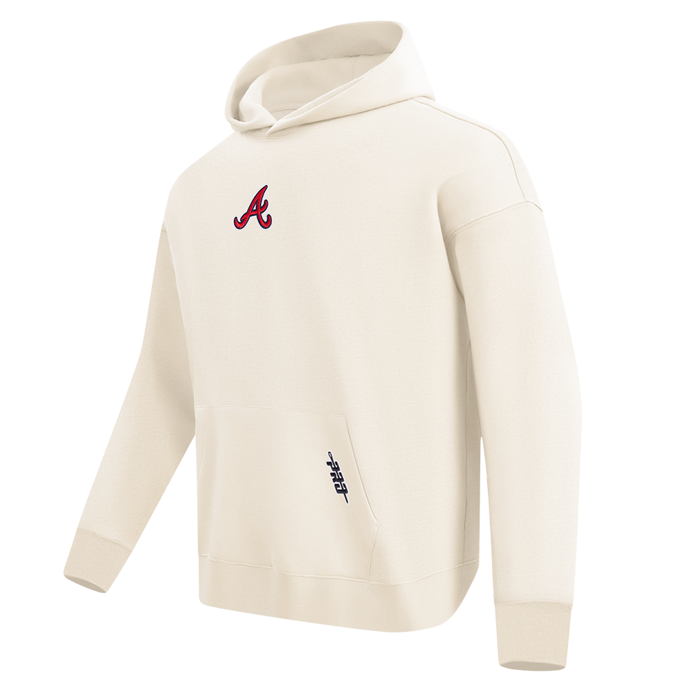 MLB ATLANTA BRAVES CLASSIC ICON MEN'S SWEATSHIRT (EGGSHELL)