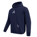 MLB ATLANTA BRAVES CLASSIC ICON MEN'S SWEATSHIRT (MIDNIGHT NAVY)