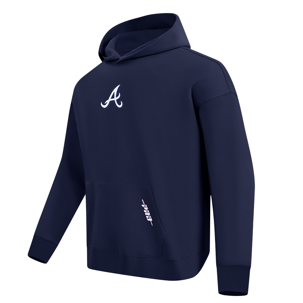 MLB ATLANTA BRAVES CLASSIC ICON MEN'S SWEATSHIRT (MIDNIGHT NAVY)