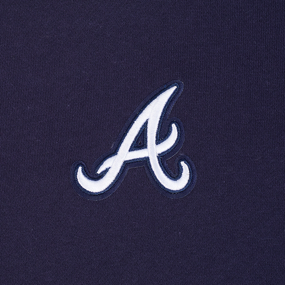 MLB ATLANTA BRAVES CLASSIC ICON MEN'S SWEATSHIRT (MIDNIGHT NAVY)
