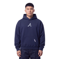 MLB ATLANTA BRAVES CLASSIC ICON MEN'S SWEATSHIRT (MIDNIGHT NAVY)