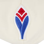 MLB ATLANTA BRAVES RETRO CLASSICS MEN'S RIB FLC PO HOODIE (EGGSHELL/ RED)