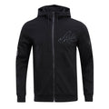 MLB ATLANTA BRAVES TRIPLE BLACK ZIPPER HOODIE  (BLACK)