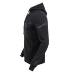 MLB ATLANTA BRAVES TRIPLE BLACK ZIPPER HOODIE  (BLACK)