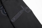 MLB ATLANTA BRAVES TRIPLE BLACK ZIPPER HOODIE  (BLACK)