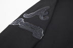 MLB ATLANTA BRAVES TRIPLE BLACK ZIPPER HOODIE  (BLACK)