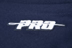 MLB ATLANTA BRAVES MASH UP MEN'S RIB FLC PO HOODIE (MIDNIGHT NAVY/RED/MIDNIGHT NAVY)
