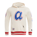 MLB ATLANTA BRAVES RETRO CLASSIC CHANDAIL À CAPUCHON POUR HOMME (COQUILLE D'ŒUF/ROUGE)