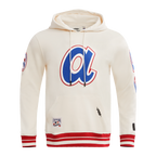 MLB ATLANTA BRAVES RETRO CLASSIC CHANDAIL À CAPUCHON POUR HOMME (COQUILLE D'ŒUF/ROUGE)