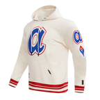MLB ATLANTA BRAVES RETRO CLASSIC CHANDAIL À CAPUCHON POUR HOMME (COQUILLE D'ŒUF/ROUGE)