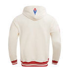 MLB ATLANTA BRAVES RETRO CLASSIC CHANDAIL À CAPUCHON POUR HOMME (COQUILLE D'ŒUF/ROUGE)