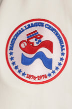 MLB ATLANTA BRAVES RETRO CLASSIC CHANDAIL À CAPUCHON POUR HOMME (COQUILLE D'ŒUF/ROUGE)