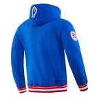 MLB ATLANTA BRAVES RETRO CLASSIC MEN'S PULLOVER HOODIE (ROYAL/RED)