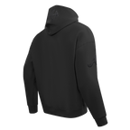 MLB ATLANTA BRAVES NEUTRAL DROP SHOULDER MEN'S PULLOVER HOODIE (BLACK)
