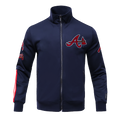 MLB ATLANTA BRAVES CLASSIC VESTE D'ENTRAÎNEMENT POUR HOMME (MARINE MINUIT)