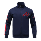 MLB ATLANTA BRAVES CLASSIC VESTE D'ENTRAÎNEMENT POUR HOMME (MARINE MINUIT)