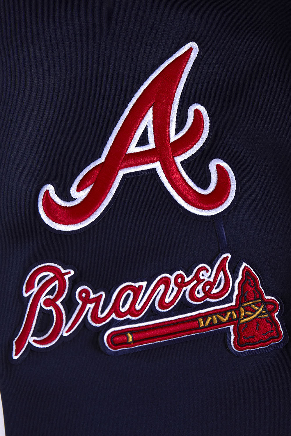 MLB ATLANTA BRAVES CLASSIC VESTE D'ENTRAÎNEMENT POUR HOMME (MARINE MINUIT)