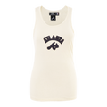 MLB ATLANTA BRAVES TRIPLE TONAL CAMISOLE DOS NAGEUR À COUPE DÉCONTRACTÉE POUR FEMME (COQUILLE D'ŒUF)