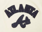 MLB ATLANTA BRAVES TRIPLE TONAL CAMISOLE DOS NAGEUR À COUPE DÉCONTRACTÉE POUR FEMME (COQUILLE D'ŒUF)