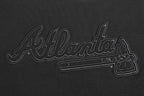MLB ATLANTA BRAVES NEUTRAL WOMEN'S BOXY TOP (BLACK)
