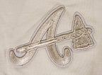 MLB ATLANTA BRAVES NEUTRAL WOMEN'S BOXY TOP (TAUPE)