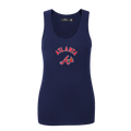 MLB ATLANTA BRAVES CLASSIC WOMEN'S RELAXED FIT RACERBACK (MIDNIGHT NAVY)
