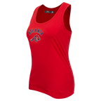 MLB ATLANTA BRAVES CLASSIC WOMEN'S RELAXED FIT RACERBACK (RED)